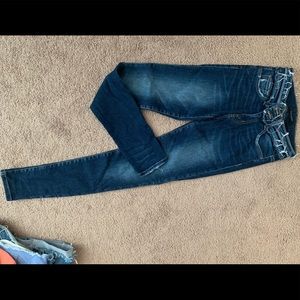 Size 25. Flying Monkey skinnies
